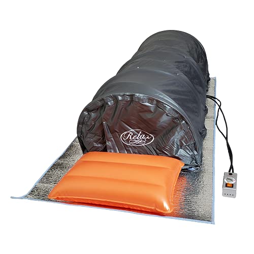 Relax Sauna Far Infrared Lie Down Sauna Charcoal