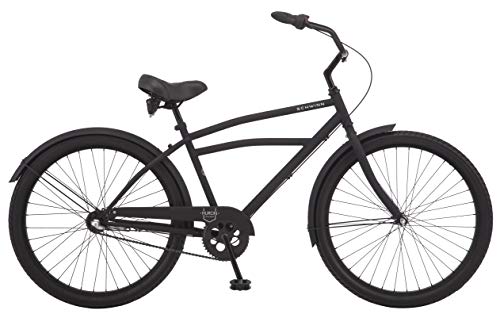 Schwinn Huron Adult Beach Cruiser Bike 3-Speed Black