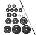 York Barbell Legacy Cast Iron Precision Milled Olympic Plate Set