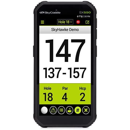 SkyCaddie SX550 Tour Book Black