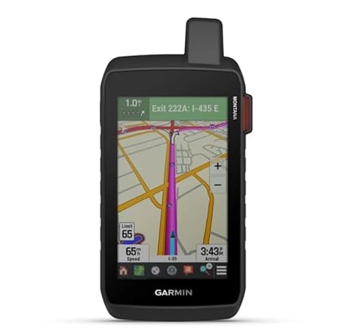 Wearable4U Garmin Montana 760i Rugged GPS Handheld Navigator Black