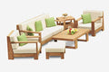 TeakStation Custom Cushions for Canberra 6 Pc Sofa Set