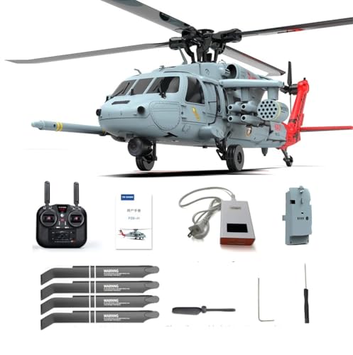 Helidirect Yu Xiang F09H Sea Hawk UH-60 Scale RC Helicopter with GPS Intelligent Control System RTF 8CH 1/47 Scale 2.4GHz Dual Brushless