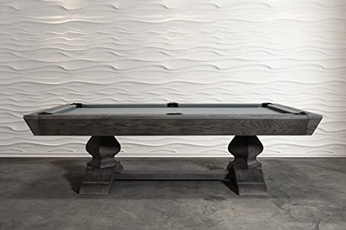 Empire USA Nixon Billiards - Birdy Slate Billiard Pool Table Grayson Grey