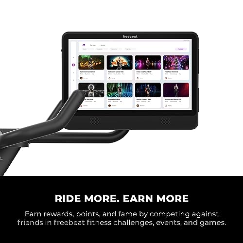 freebeat. Exercise Bike Mist Gray