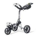 Bag Boy Slimfold 3 Wheel Golf Push Cart Silver/Black