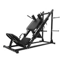 GarveeLife Leg Press Hack Squat Machine Adjustable 2-in-1 Black