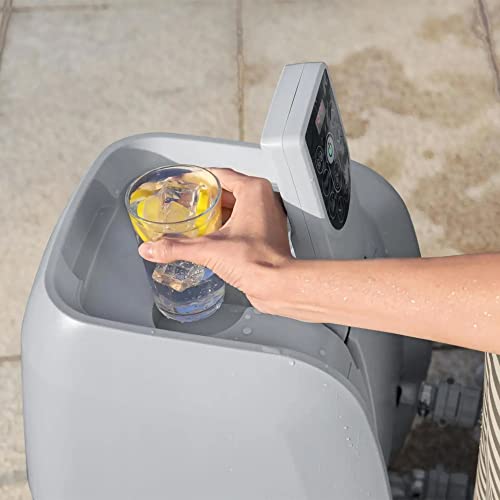 Bestway Madrid SaluSpa 2-4 Person Inflatable Hot Tub with AirJets and App Control