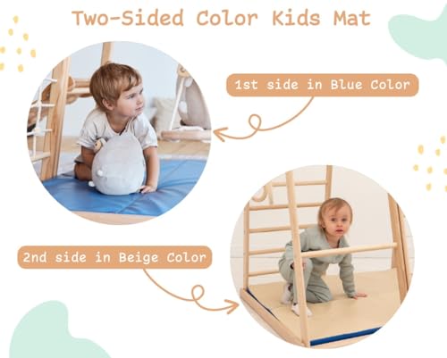 Wood And Hearts Indoor Montessori Play Gym Beige
