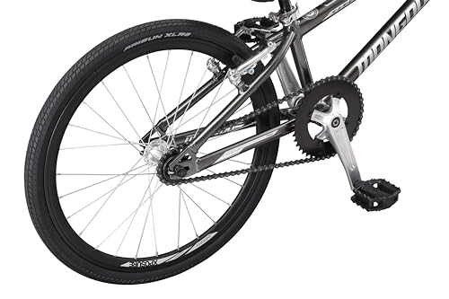 Mongoose Title Expert BMX Race Bike 20-inch Wheels Lightweight Tectonic T1 Aluminum Frame Black