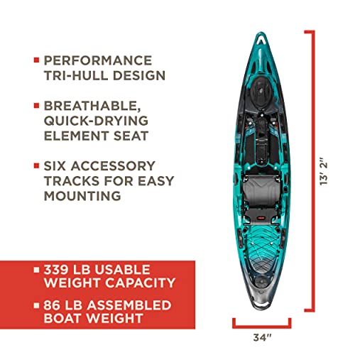 Old Town Sportsman BigWater 132 Fishing Kayak Photic Camo