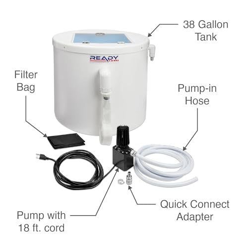 Dockside Marine Products Ready Bait Livewell 38 Gallon System White