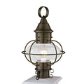 Norwell Vidalia Onion Single Medium Light Post Lamp Sienna