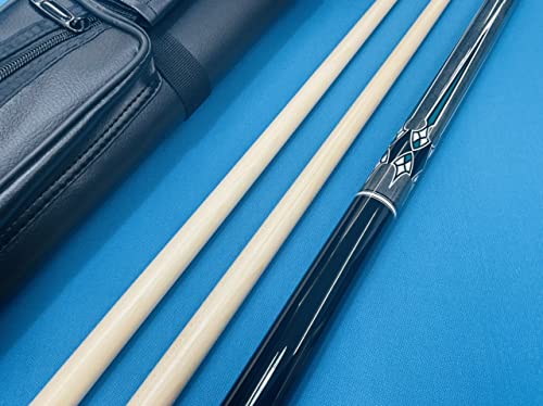 Generic Adam Carom Cue Gifu with 2 Shafts & Case for 3 Cushion Billiards