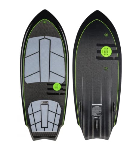 Ronix Carbon Air Core 3 Wakesurf Board - Sprocket Black/Green