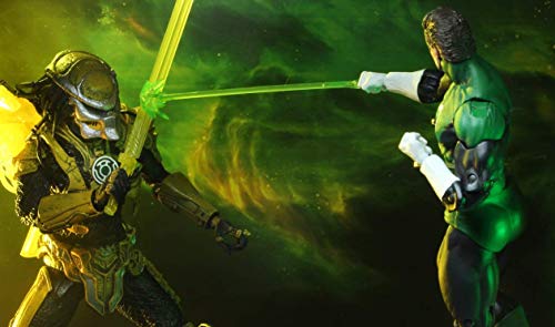 NECA 2019 NYCC Exclusive DC vs Dark Horse Green Lantern vs Sinestro Predator Green