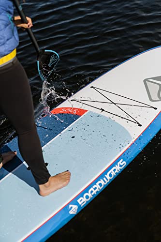 Boardworks Sōlr Stand Up Paddleboard 10' 6" Blue/White/Grey