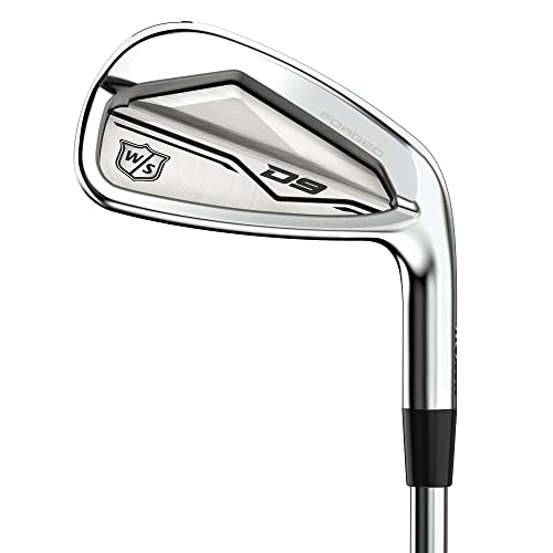 WILSON Wilson Staff D9 Forged Men's Steel Golf Irons Left Hand Stiff 5-PW GW Silver