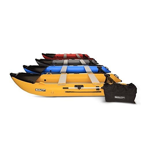 Scout Inflatables SCOUT365 Portable Inflatable Boat Grey