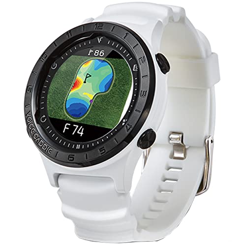 PlayBetter Voice Caddie Golf A2 Hybrid GPS Watch White