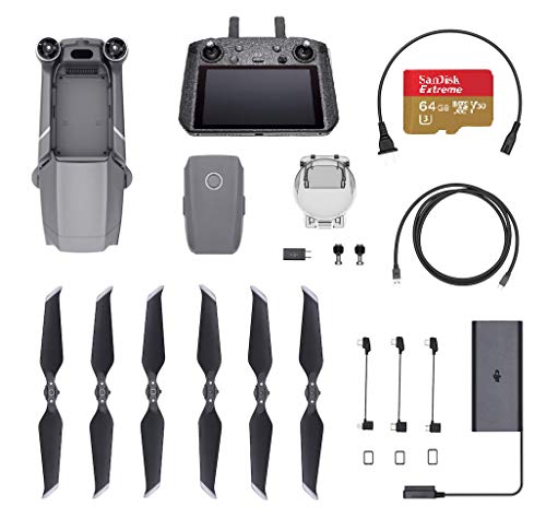 DJI Mavic 2 Pro Drone Quadcopter with Smart Controller Starter Bundle 64GB SD Card Renewed