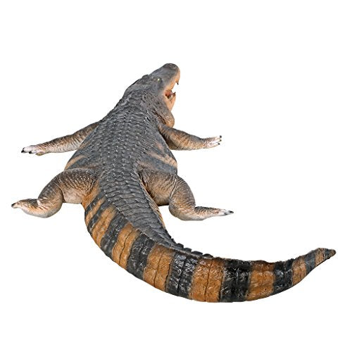 Design Toscano Stalking Swamp Predator Alligator Garden Statue Full Color