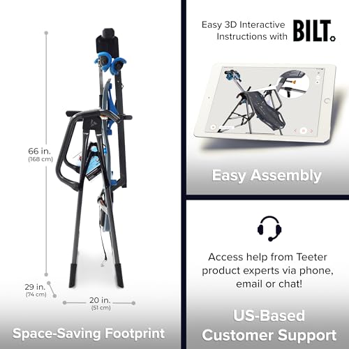 TEETER FitSpine X3 Inversion Table Grey