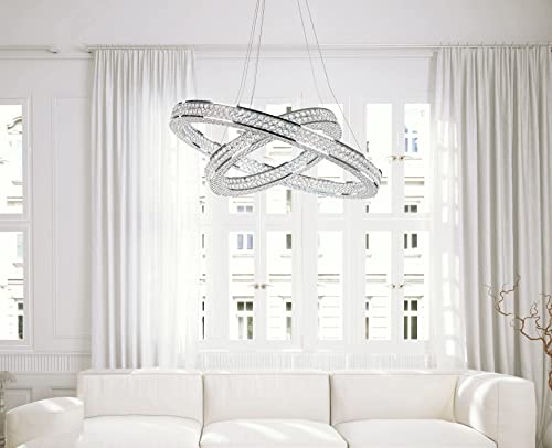 Maxim Eternity Pendant Light 1 Light 30 Inches Wide Silver
