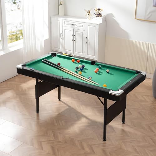 Gao Bao Long Folding Pool Table Green