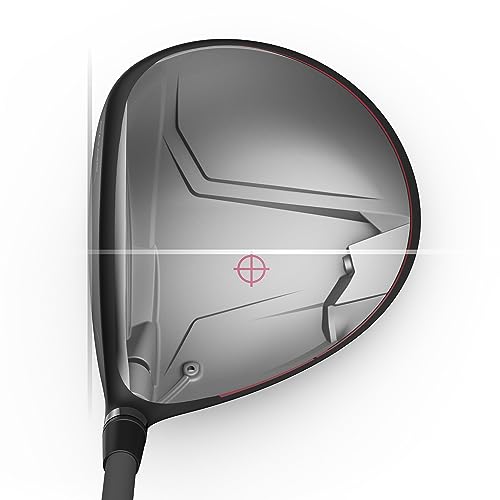 WILSON Dynapower Men's Driver - Right Hand, Senior, 13 Black/Red