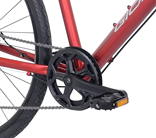 Giordano H2 Men's Hybrid Bicycle Red