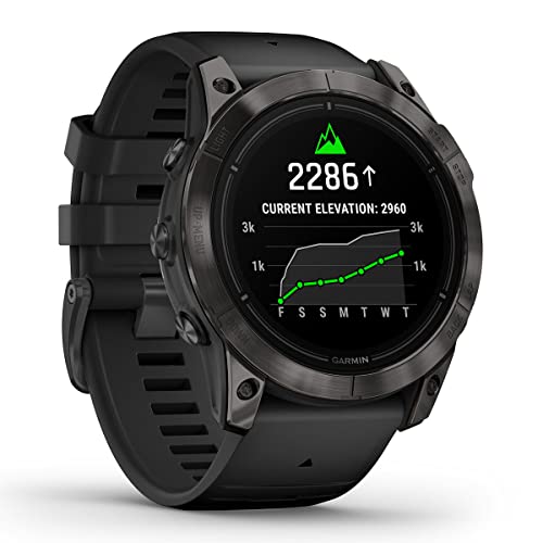 PlayBetter Garmin epix Pro (Gen 2) Sapphire GPS Outdoor Watch Bundle Carbon Gray 51mm