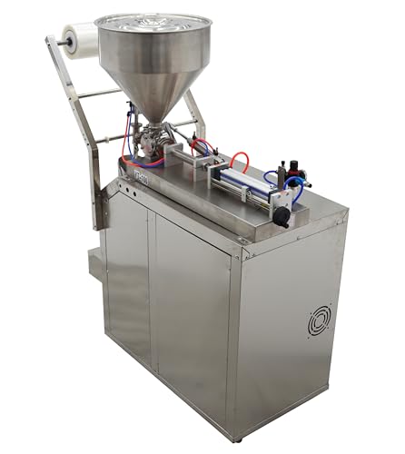 PreAsion Automatic Liquid Paste Filling Sealing Machine Stainless Steel 3-Inch Wide