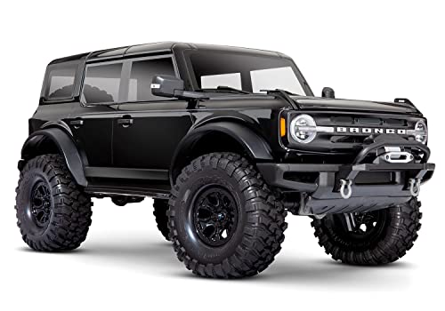 Traxxas TRX-4 Scale and Trail Crawler 2021 Ford Bronco Shadow Black