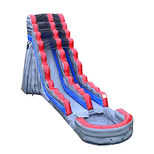 JumpOrange Commercial Water Slide with Splash Pool Titanium