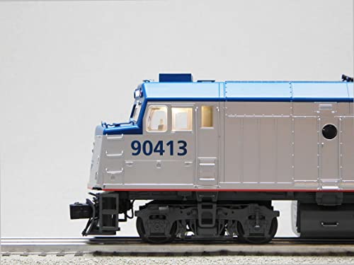 LIONEL TRAINS Amtrak Legacy Non-Powered Cabbage Unit Baggage CAB CAR O Gauge Silver