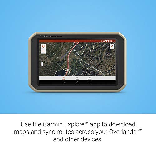 Certified Brands Garmin Overlander Rugged Navigator with Signature Power Bundle