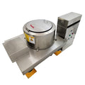 TECHTONGDA Industrial Centrifuge Machine Stainless Steel Dehydrator 1.5KW Silver