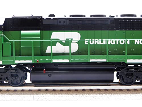 Generic Burlington Northern Legacy SD40-2 Diesel Locomotive Engine #8002 O Gauge Green