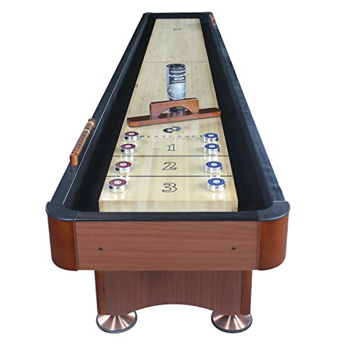 Playcraft Woodbridge 12' Shuffleboard Table Cherry