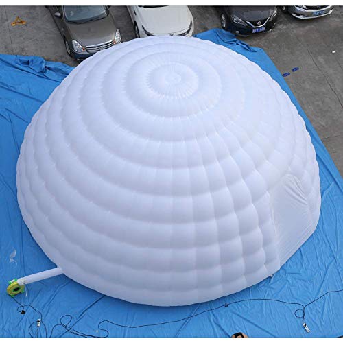 SAYOK Large Inflatable Igloo Dome Event Tent with Air Blower White
