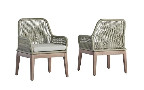Best Quality Furniture D1007 Outdoor Dining Set, 1 Table + 6 Chairs Light Oak