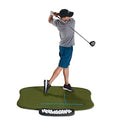 Fiberbuilt Golf Hourglass Hitting Mat Premium Green