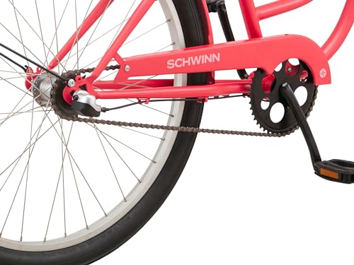 Schwinn Mikko Adult Beach Cruiser Bike Pink