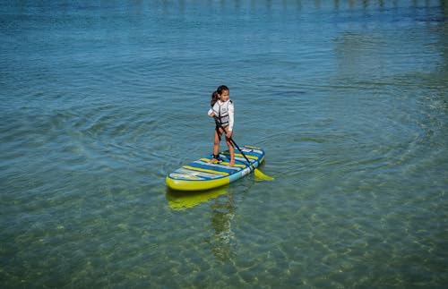 BOTE 8' FT Flow Rider Aero Inflatable Stand Up Paddle Board Hybrid Kayak Kit Native Rips