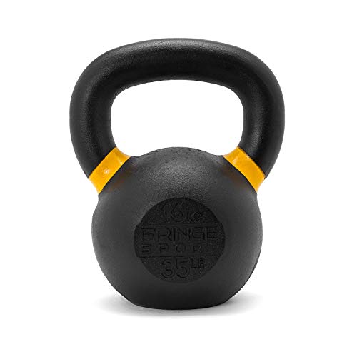 OneFitWonder Solid Cast Iron Kettlebell Set for Strength Training