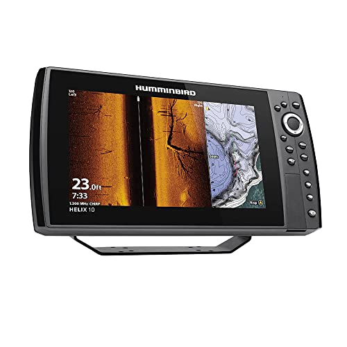 Humminbird Helix 10 Chirp MEGA SI+ GPS G4N Control Head Fish Finder Black