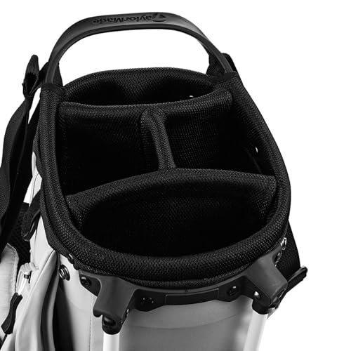 TaylorMade Golf Flextech Stand Bag Silver/Navy