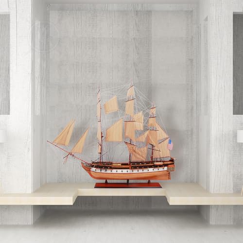 Old Modern Handicrafts USS Constitution Collectible X-Large Red