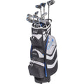 Tour Edge TE-400 Graphite Golf Package Set Left Regular Blue